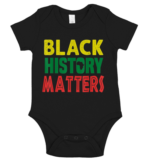 Black History Month African American Country Short Sleeve Baby One-Piece