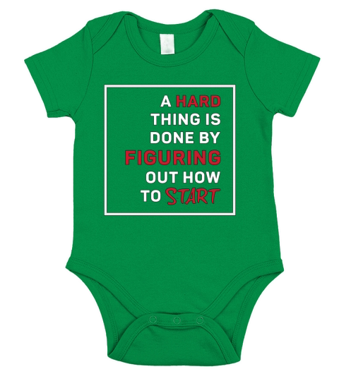 Business Owner A Hard Thing Is Done By CEO Manager Short Sleeve Baby One-Piece