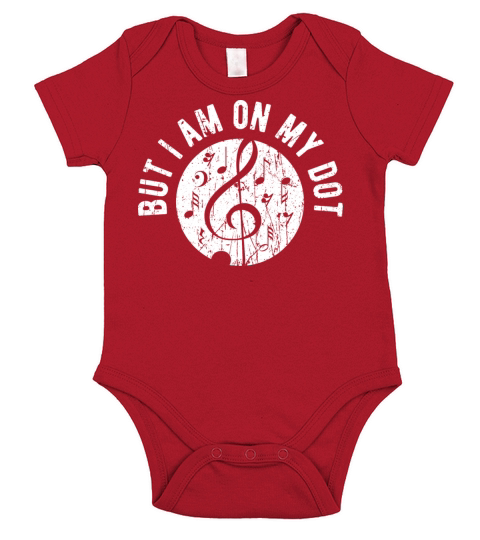 But I Am On My Dot - Music Short Sleeve Baby One-Piece