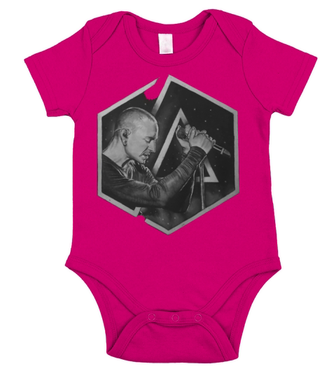 Chester Bennington Tribute Short Sleeve Baby One-Piece