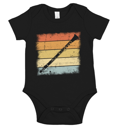 Clarinet Short Sleeve Baby One-Piece