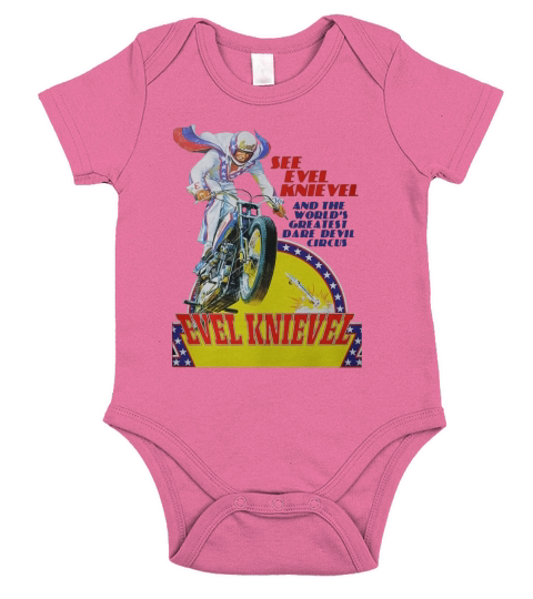 Evel Knievel Daredevil Short Sleeve Baby One-Piece