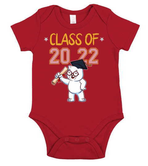 Funny Graduation Animals Class Of 2022 Graduate Short Sleeve Baby One-Piece