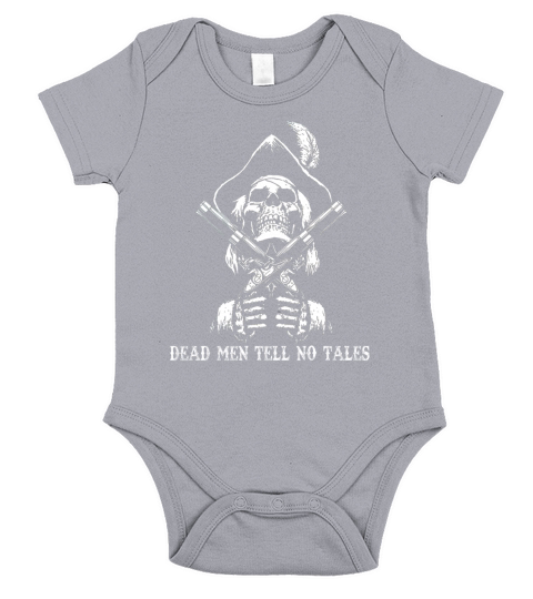 Halloween Headless Horseman Dead Men Tell No Tales T-shirt Short Sleeve Baby One-Piece