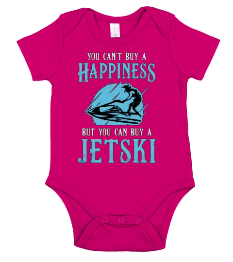 Jet Ski You Cant Buy A Happiness Jet Skiing Water Short Sleeve Baby One-Piece