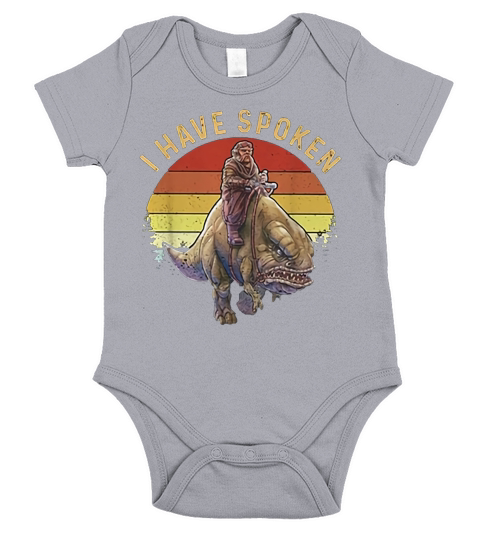 Kuill The Mandalorian I have spoken sunset shirt Short Sleeve Baby One-Piece