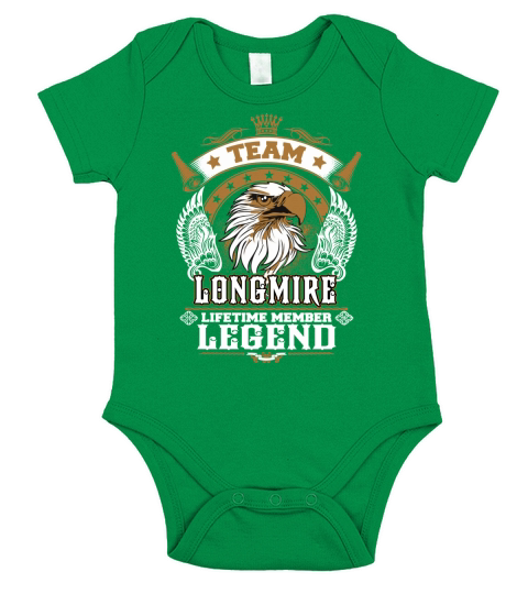 LONGMIRE TEAM LEGEND, LONGMIRE TSHIRT Short Sleeve Baby One-Piece