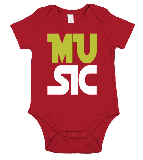 music Short Sleeve Baby One-Piece