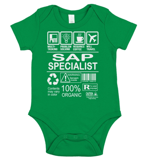 SAP SPECIALIST FMultiold Short Sleeve Baby One-Piece