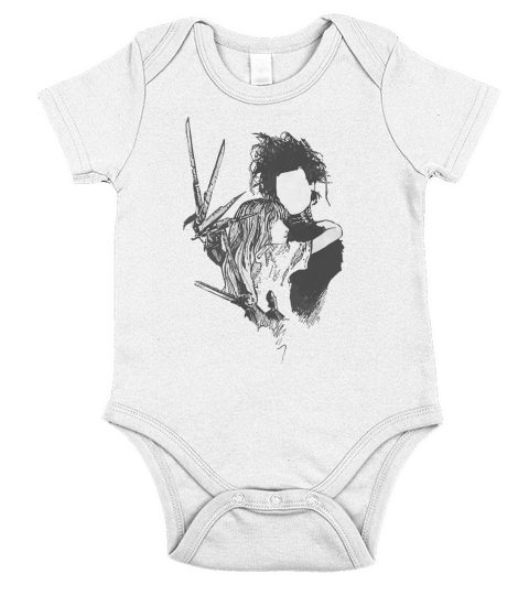 scissorhands - Women T Shirt Short Sleeve Baby One-Piece