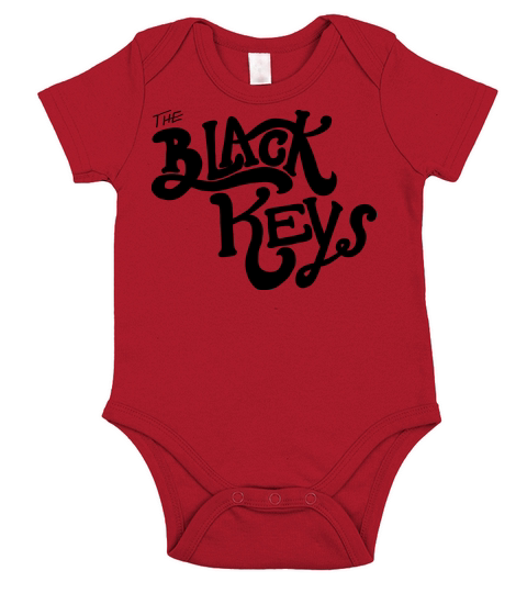 The Black Keys Band Logo - Baby Onesie Short Sleeve Baby One-Piece