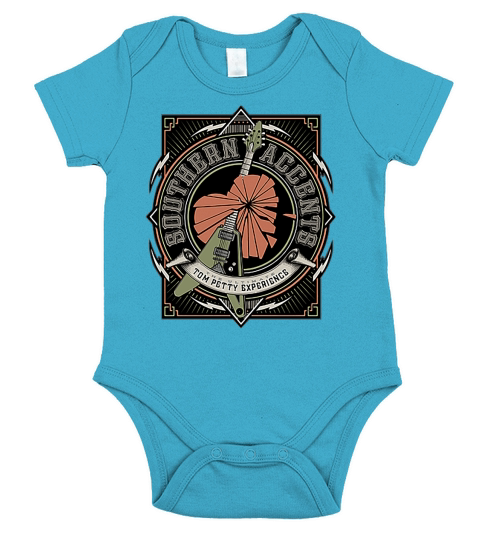 tom petty experience T-Shirt Short Sleeve Baby One-Piece