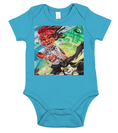 Trippie Redd - Une lettre d&#39;amour à toi Short Sleeve Baby One-Piece