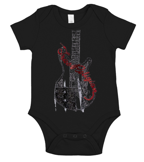 True Religion Mens Guitar Short Sleeve Baby One-Piece
