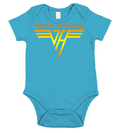Van Halen Short Sleeve Baby One-Piece