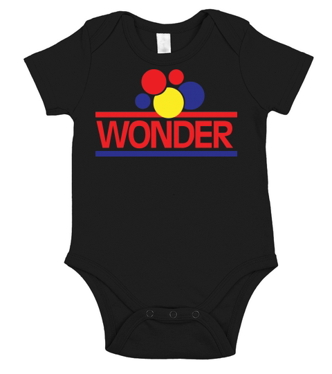 Vintage Wonder Bread Short Sleeve Baby One-Piece