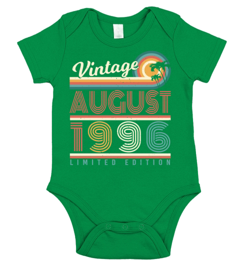 Year Of Construction 1996 August Short Sleeve Baby One-Piece