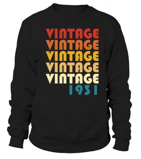 1931 VINTAGE Sweatshirt Unisex