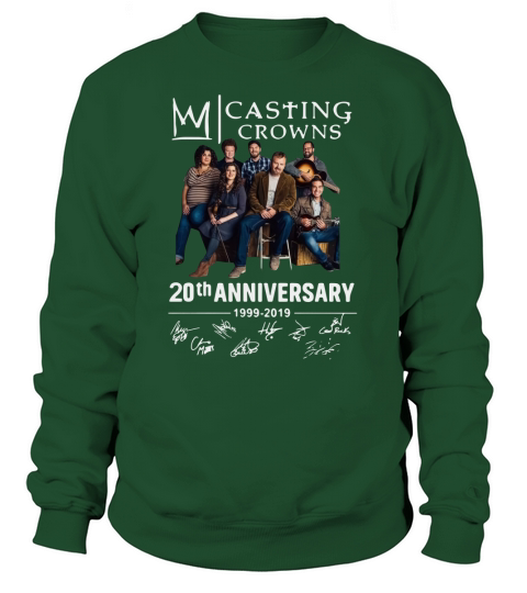 20th Anniversary 1999-2019 Signatures Casting Crowns shirt Sweatshirt Unisex