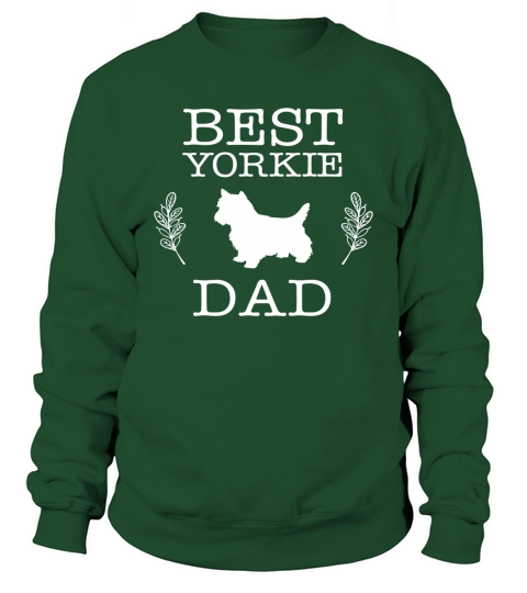 Best Yorkie Dad Shirt Funny Father_s Day Gift for Dog Lover Black Youth B071V3RC12 1 Sweatshirt Unisex