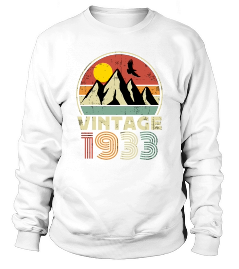 Funny Birthday Born in 1933 Limited Edition Sweatshirt Unisex