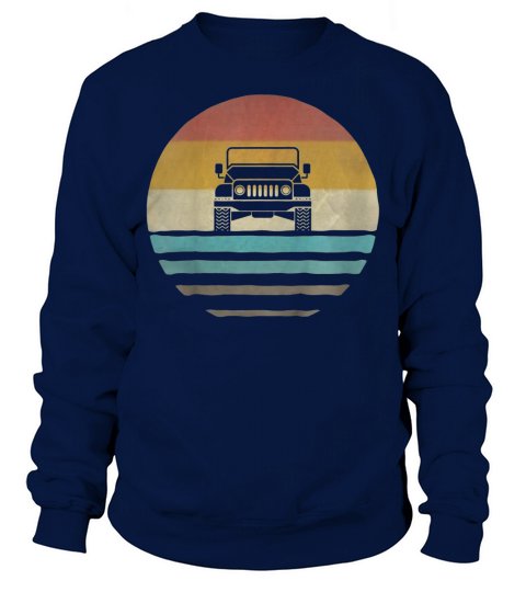 Jeep Vintage Retro Sweatshirt Unisex