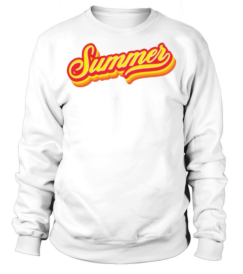 Retro Vintage Summer Sweatshirt Unisex