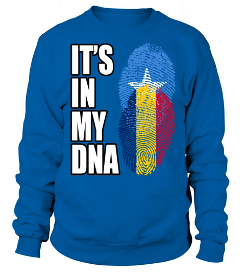 Somali And Chadian Vintage Heritage DNA Flag Sweatshirt Unisex