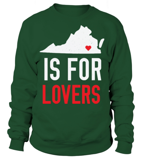 Throwback Vintage Virginia Lovers Distressed Sweatshirt Unisex