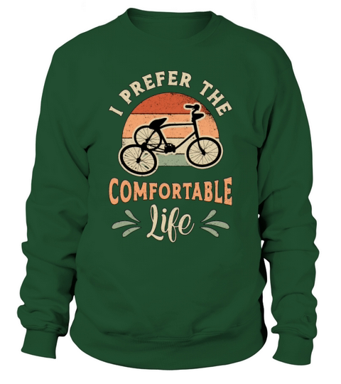 Tricycle Triker I Prefer The Comfortable Vintage Sweatshirt Unisex