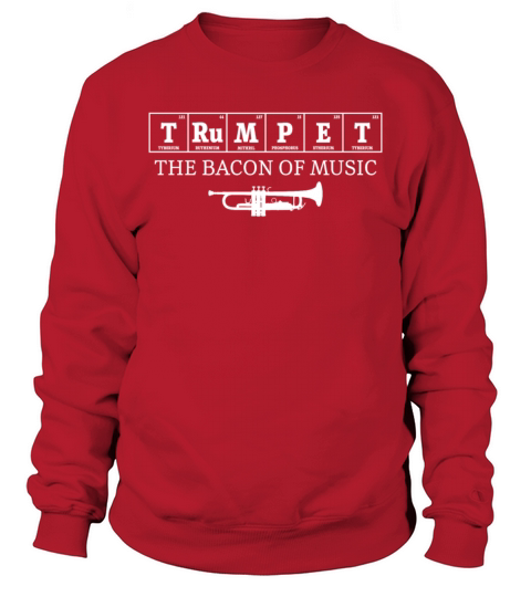 Trumpet Player Vintage Periodic Sweatshirt Unisex