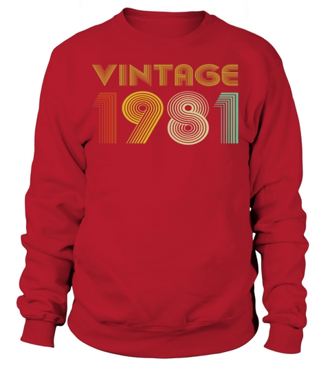 Vintage 1981 Sweatshirt Unisex