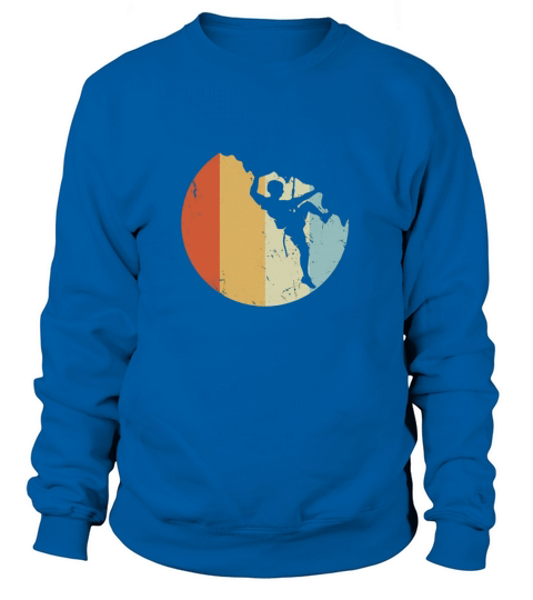 Vintage Rock Climbing Shirt Sweatshirt Unisex