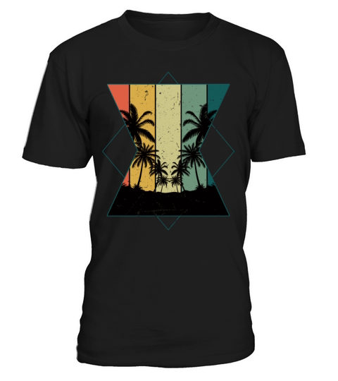 Vintage Palm Tree Beach 2022 Tropical Hello Summer T-Shirt Unisex