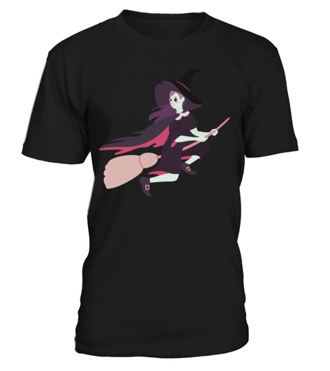 Witch Halloween Cute Clipart T-Shirt Unisex