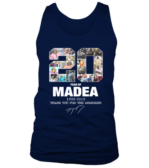20 years of Madea Thank you for memories t-shirt Tank Top Unisex