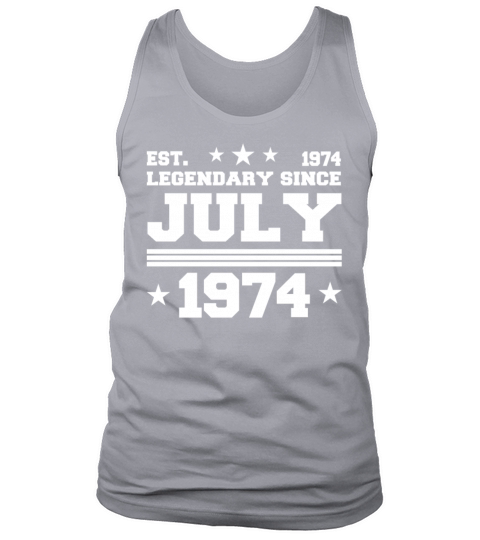 48th birthday July vintage 1974 gift idea Tank Top Unisex