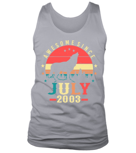 Birth Month July 2003 Tank Top Unisex