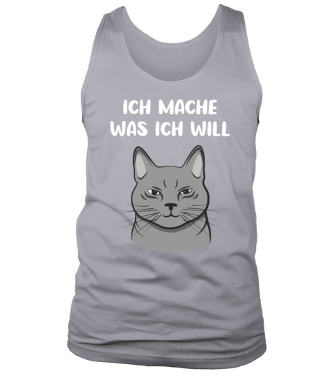 Cat Sassy Kitten Cat Funny Quote Gift Idea Tank Top Unisex