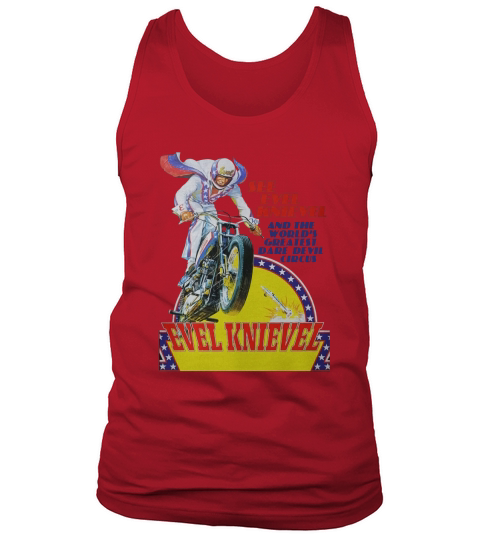 Evel Knievel Daredevil Tank Top Unisex
