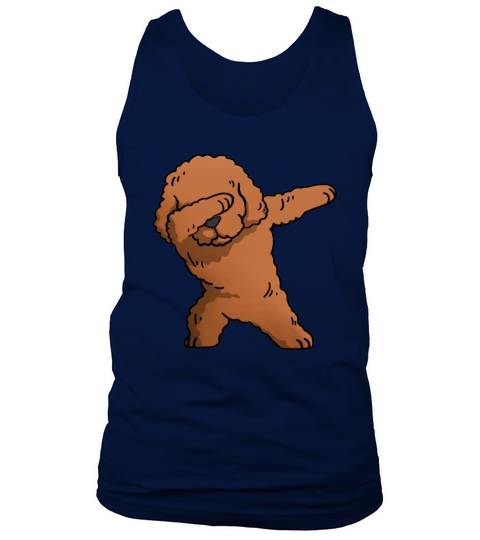 Funny Toy Poodle Dabbing Tank Top Unisex