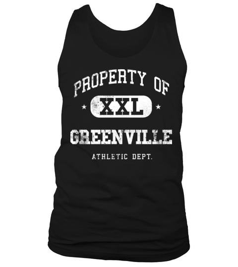 Greenville XXL Property of Athletic Department Tank Top Unisex