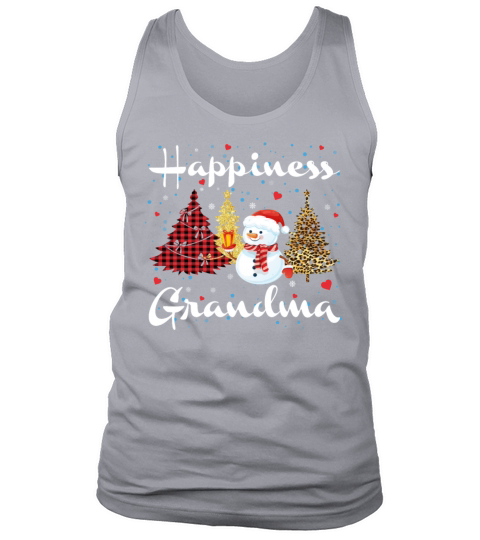 Happiness Grandma Cute Snowman Christmas Tank Top Unisex