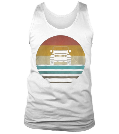 Jeep Vintage Retro Tank Top Unisex