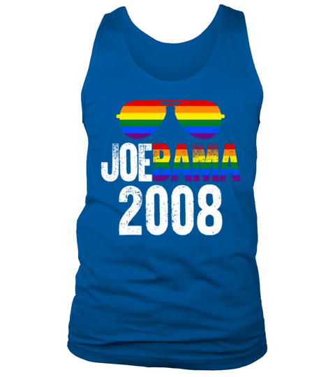 Obama Biden Vintage Gay Pride JoeBama 2008 Tank Top Unisex
