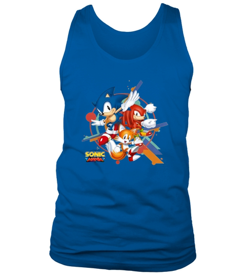 Official Sonic Mania T-Shirt - Sonic, Tails, &amp;amp; Knuckles Tank Top Unisex