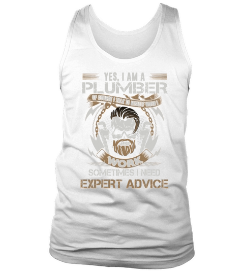 Plumber Expert Adivice Tank Top Unisex
