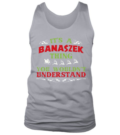 Proud To Be BANASZEK Tshirt Tank Top Unisex