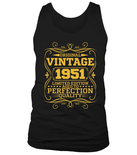 Vintage 1951 Original Limited Edition Tank Top Unisex
