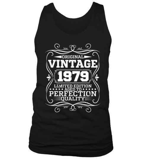 Vintage 1979 Original Limited Edition Tank Top Unisex
